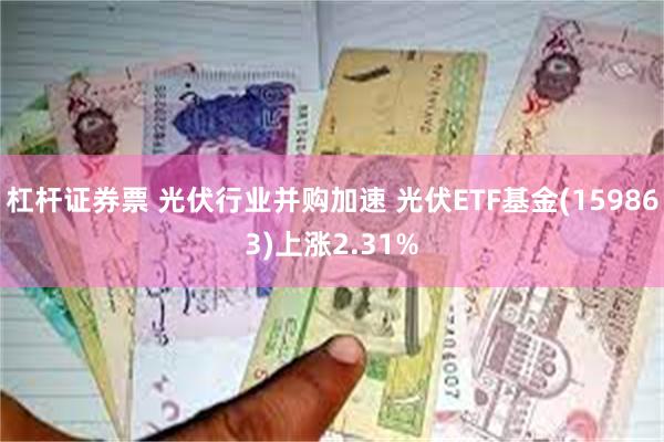 杠杆证券票 光伏行业并购加速 光伏ETF基金(159863)上涨2.31%