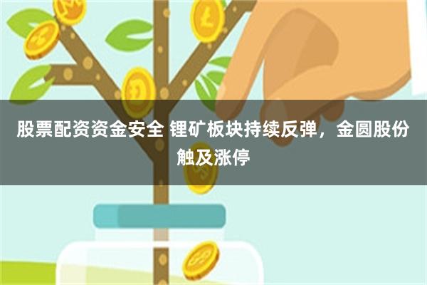 股票配资资金安全 锂矿板块持续反弹，金圆股份触及涨停