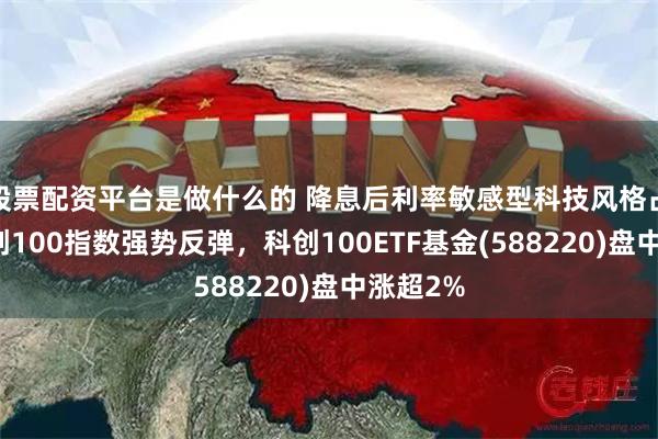 股票配资平台是做什么的 降息后利率敏感型科技风格占优，科创100指数强势反弹，科创100ETF基金(588220)盘中涨超2%