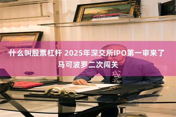 什么叫股票杠杆 2025年深交所IPO第一审来了 马可波罗二次闯关