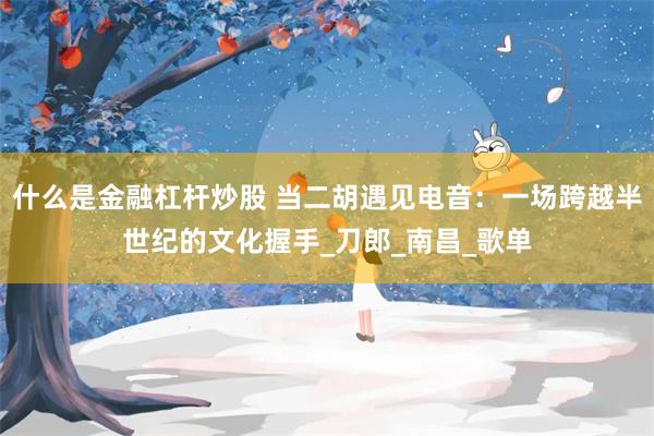 什么是金融杠杆炒股 当二胡遇见电音：一场跨越半世纪的文化握手_刀郎_南昌_歌单
