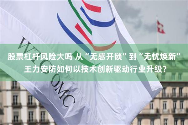 股票杠杆风险大吗 从“无感开锁”到“无忧焕新” 王力安防如何以技术创新驱动行业升级？